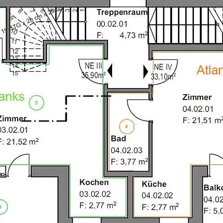 Atlantic - By Mila Ferienarpartments - Zentrum Eigener Parkplatz Balkon Büsum