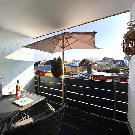 Apartament Atlantic - By Mila Ferienarpartments - Zentrum Eigener Parkplatz Balkon Büsum